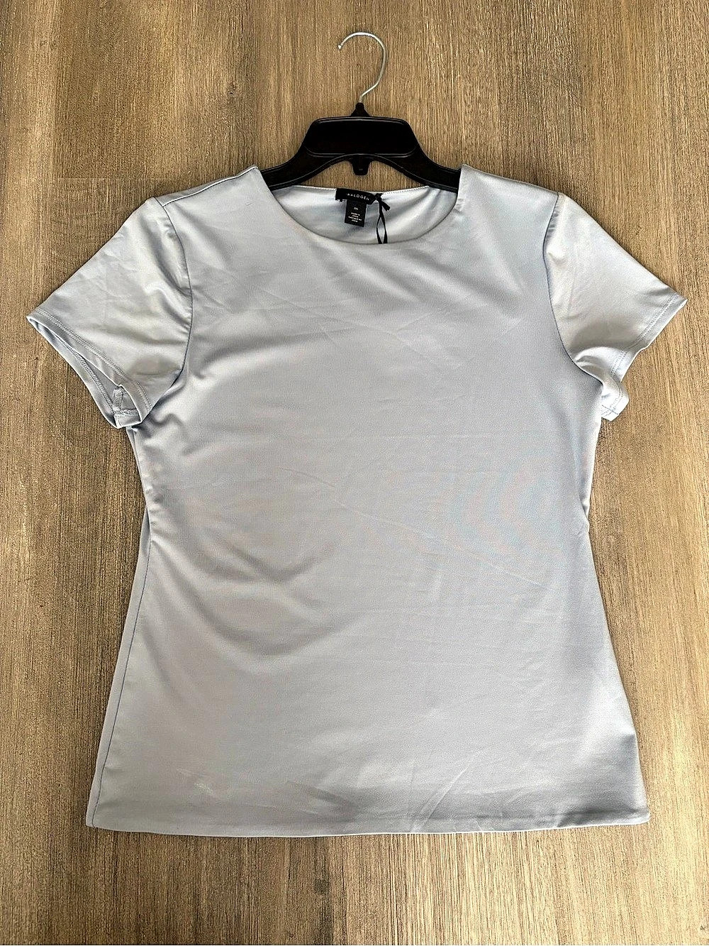 Halogen Short Sleeve Tee in Light Blue NWT